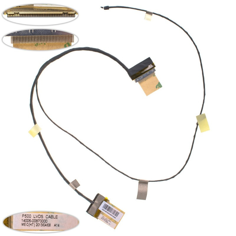 Шлейф Asus P500, PU500 PU500C PU500CA (14005-00870000) бв гарантія 3 міс