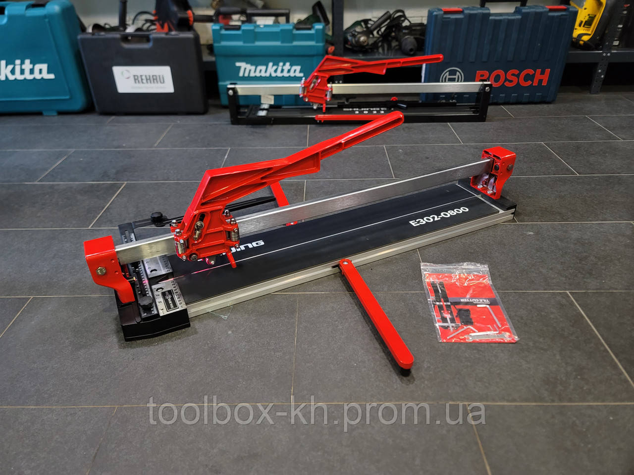 Плиткоріз ручний Shijing E302-0800 800мм Монорейковий з Лазером