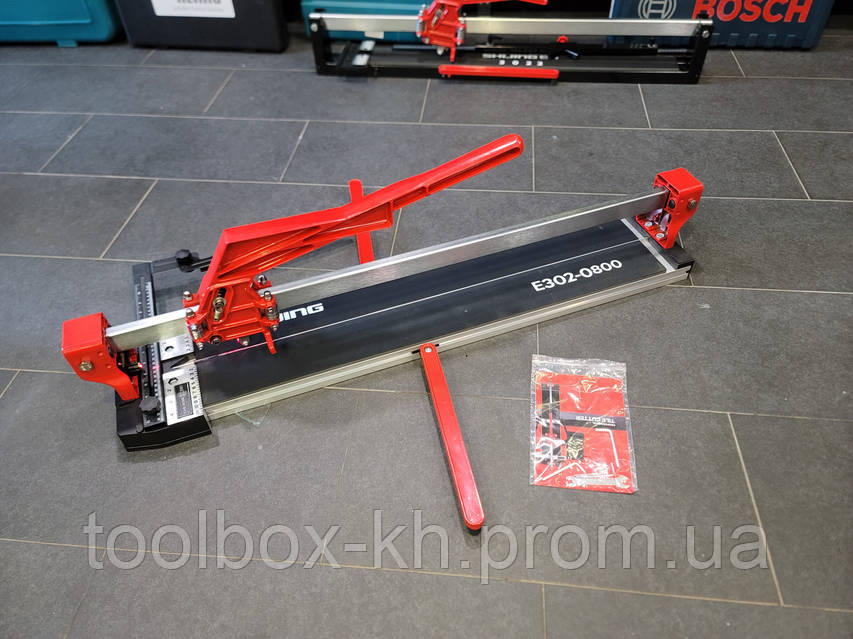 Плиткоріз ручний Shijing E302-0800 800мм Монорейковий з Лазером