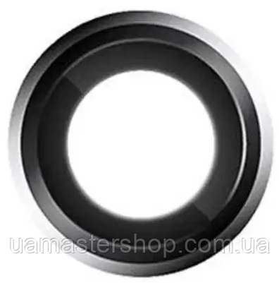 Скло камери iPad Pro 12.9 2017 сріблясте + кільце, фото 1