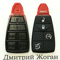 Кнопки для смарт ключа Jeep (Джип) 4 кнопки + 1 (panic)