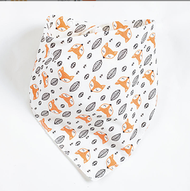 Нагрудник трикотажний на кнопці (20048)