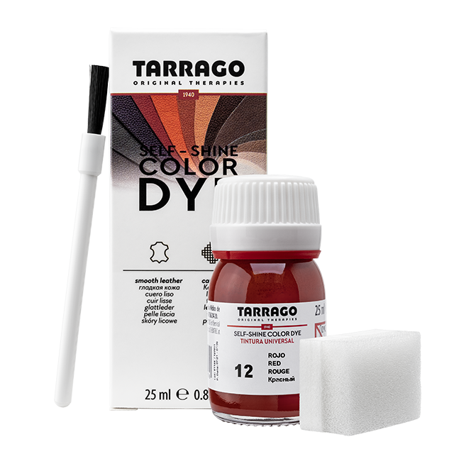 Барвник для гладкої шкіри та текстилю Tarrago Color Dye 25 мл колір червоний (12), фото 1
