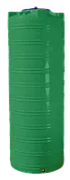Емкость 1000 л узкая вертикальная двухслойная зеленая