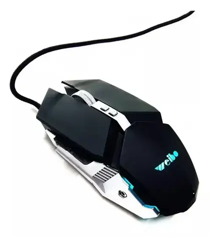 Дротова комп'ютерна миша, Миша ігрова USB Weibo S300, фото 1