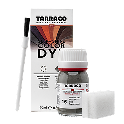 Барвник для гладкої шкіри та текстилю Tarrago Color Dye 25 мл колір темно-сірий (15)