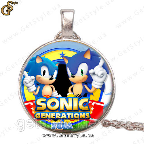 Підвіска на шию Сонік Sonic Neck подарункове паковання