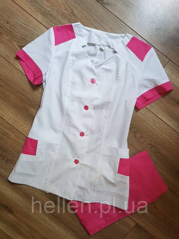 Медичний жіночий костюм "Ромбик"