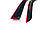 Дефлектори вікон (вітровики) Citroen Berlingo II 3d/Peugeot Partner II 3d 2009-, (2 шт), (AMC41209), фото 8