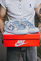 Кроссовки мужские Nike SB Dunk Grey Suede кроссовки dunk sb кросівки данк сб чоловічі кросівки nike