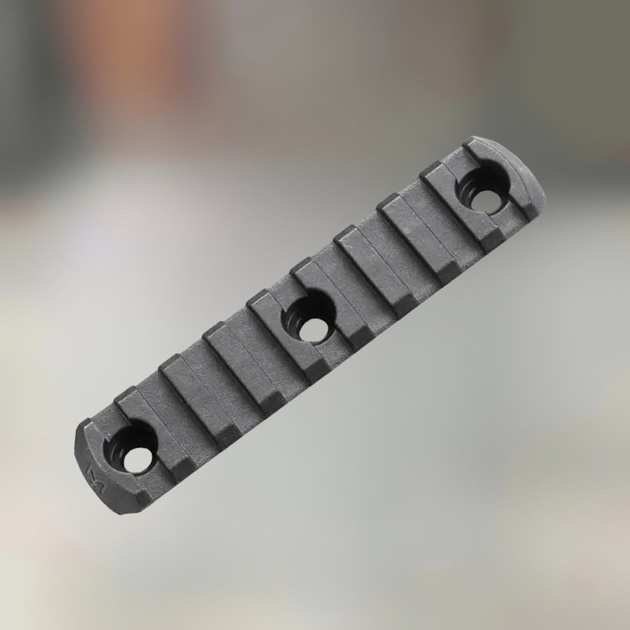 Планка Picatinny для кріплення на M-LOK, Magpul M-LOK на 9 слотів Weaver Picatinny, полімерна (MAG592)