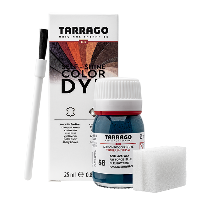 Барвник для гладкої шкіри та текстилю Tarrago Color Dye 25 мл колір небесно блакитний (58), фото 1
