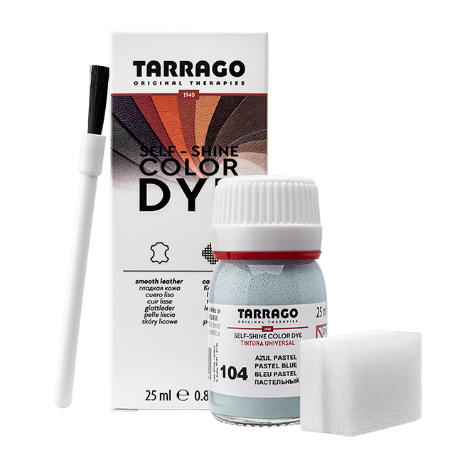 Барвник для гладкої шкіри та текстилю Tarrago Color Dye 25 мл колір блакитний (104), фото 1