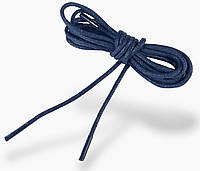 Шнурки обувные круглые с пропиткой цвет темно-синий (1.2.0) 60-100см 70см