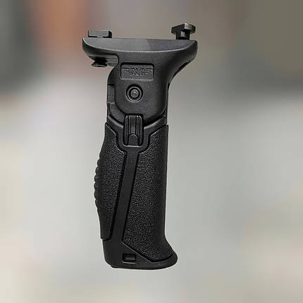 Рукоятка перенесення вогню передня DLG TACTICAL (DLG-047-black), колір Чорний, складана, установка на M-LOK., фото 1