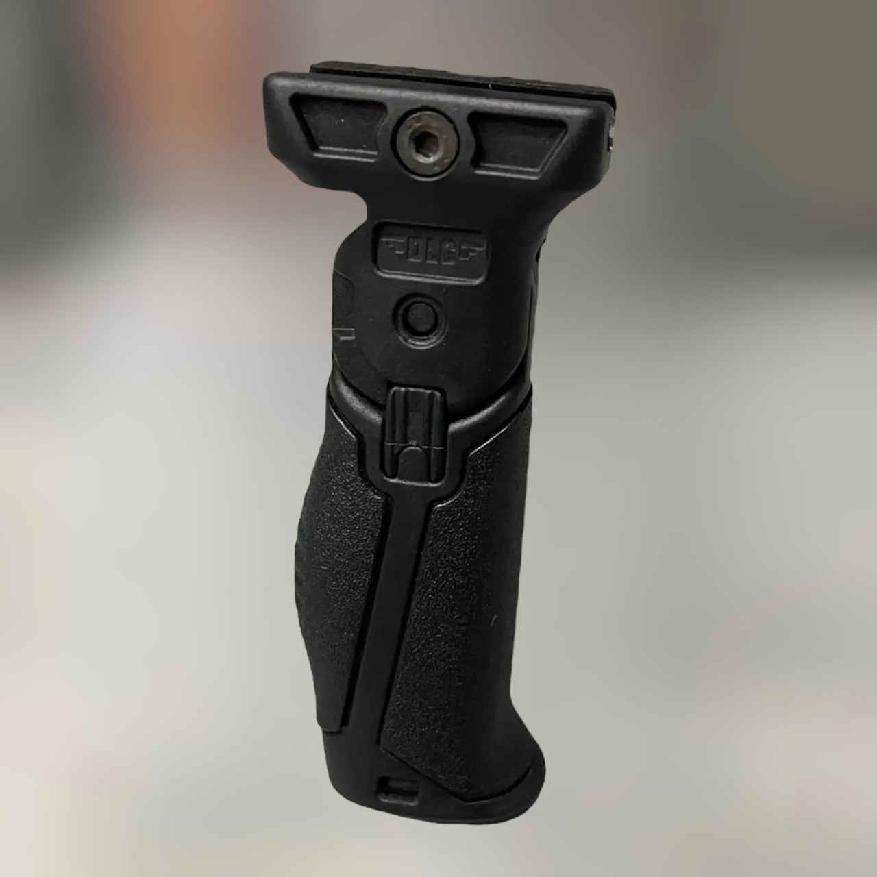 Рукоятка перенесення вогню DLG Tactical (DLG-048-black) на планку Picatinny, колір Чорний, складана, ручка перенесення вогню