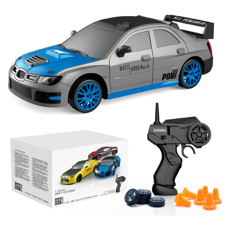 4WD RC Subaru Impreza: Машинка для дріфту на радіокеруванні, 18.5 см