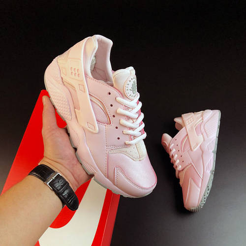 Купить Женские кроссовки Nike Huarache замшевые текстильные молодежные ...