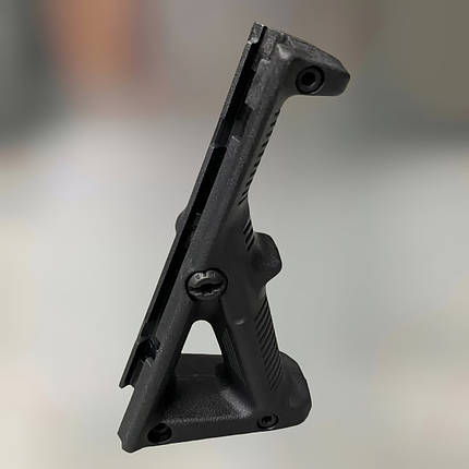 Рукоятка передня Magpul AFG-2 Weaver/Picatinny (MAG414), Чорна, кутова передня рукоятка перенесення вогню, фото 1