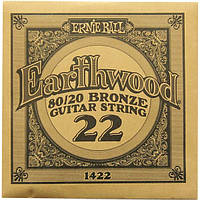 Струна Ernie Ball 1422 Earthwood 80/20 Bronze .022 (акустика)