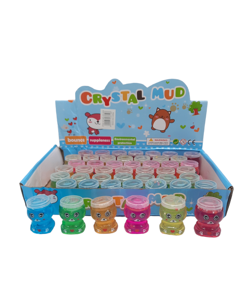 Міні слайм Ведмедиха асорті, фото 1