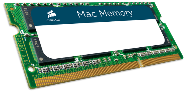 Память для ноутбука Apple Macbook pro Corsair 16GB Kit 2x8GB DDR3 1333 MHz (PC3-10600) 204p SODIMM - фото 2 - id-p12639299