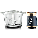 Кухонний блендер RAF R.7038 3L 800 Вт, Подрібнювач продуктів, Блендер-чопер, фото 3