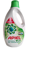 Apiel eco Universal color and white Гель для прання рідкий порошок ariel