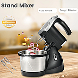 Стаціонарний міксер - тістоміс RAF R.6662, Міксер з чашею, Тістомішалка, фото 2