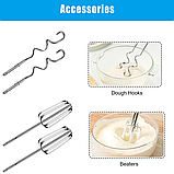 Стаціонарний міксер - тістоміс RAF R.6662, Міксер з чашею, Тістомішалка, фото 5