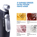 Стаціонарний міксер - тістоміс RAF R.6662, Міксер з чашею, Тістомішалка, фото 8