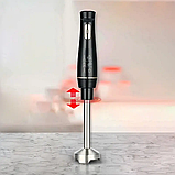 Блендер занурювальний RAF R.345B 800Вт, Подрібнювач продуктів, Кухонний стаціонарний блендер, фото 6