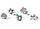 Брекет №32 Low Left для системи 2х4, Standart, Roth 0.22", 10 шт., Azdent, фото 3