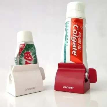 Прес видавлювач для зубної пасти і крему ProZone Standing Tube, Кремовижималка для косметики або пасти, фото 1