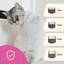 Машинка для стрижки тварин RAF R.436, Тример для грумінгу, фото 2