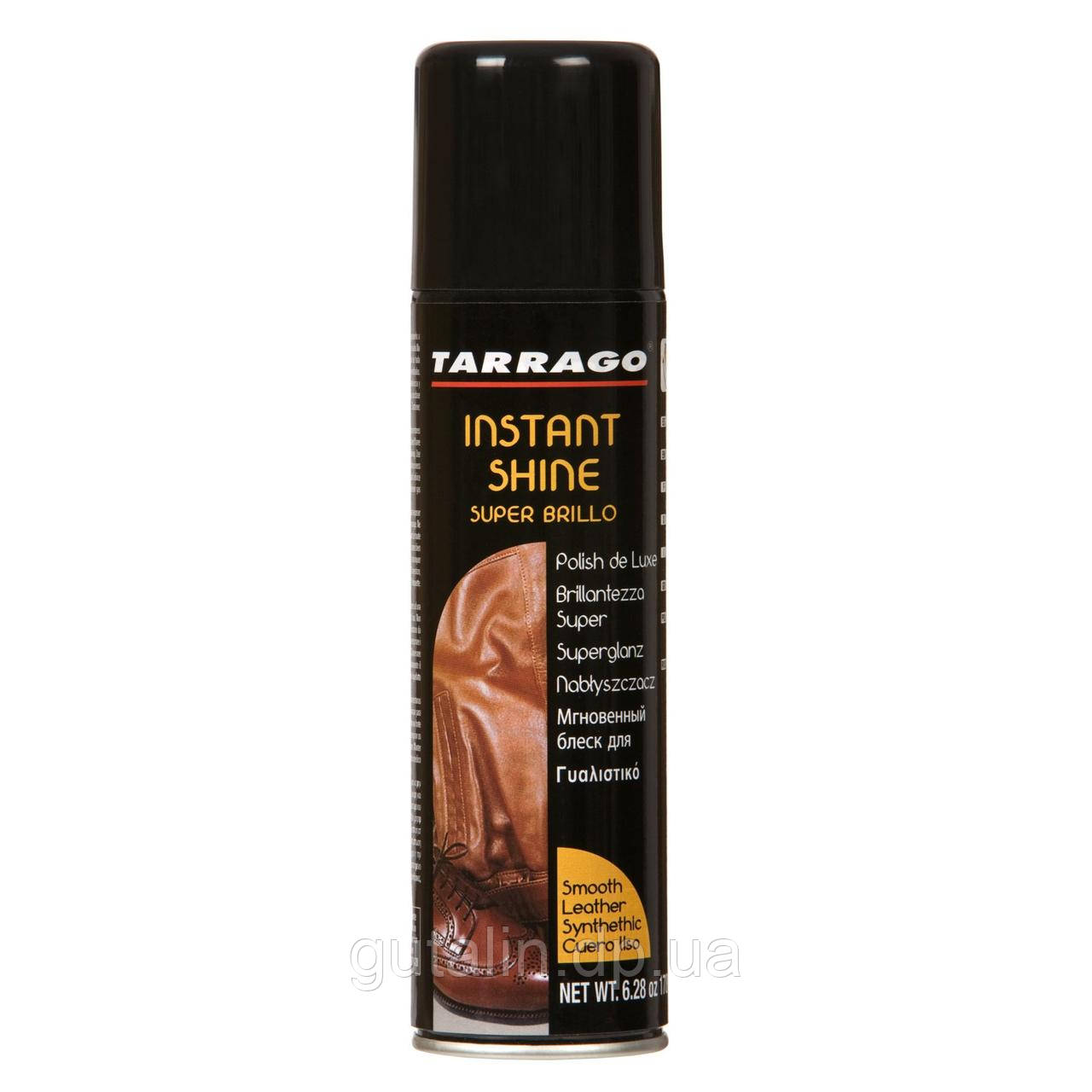 Спрей-блиск - поліроль для гладкої шкіри Tarrago Instant Shine 250 мл безбарвний