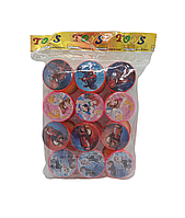 Пружинка Веселка Мультгерої 5 см.