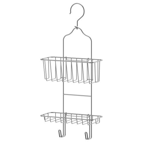 Вішалка для душу, 2 рівні, оцинкований, 24x53 см, 302.526.33, IKEA, ІКЕА, IMMELN