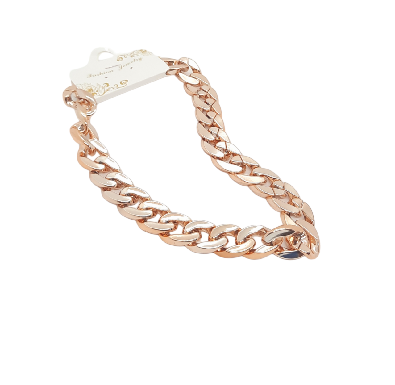 Ланцюжок із великими ланками під золото, фото 1