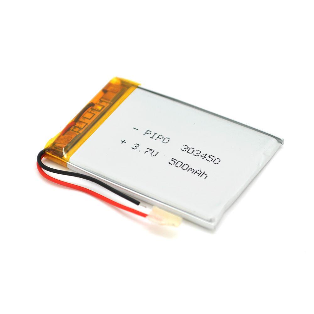 Акумулятор Li-pol 3.7V 500mAh (3 x 34 x 50 мм.)