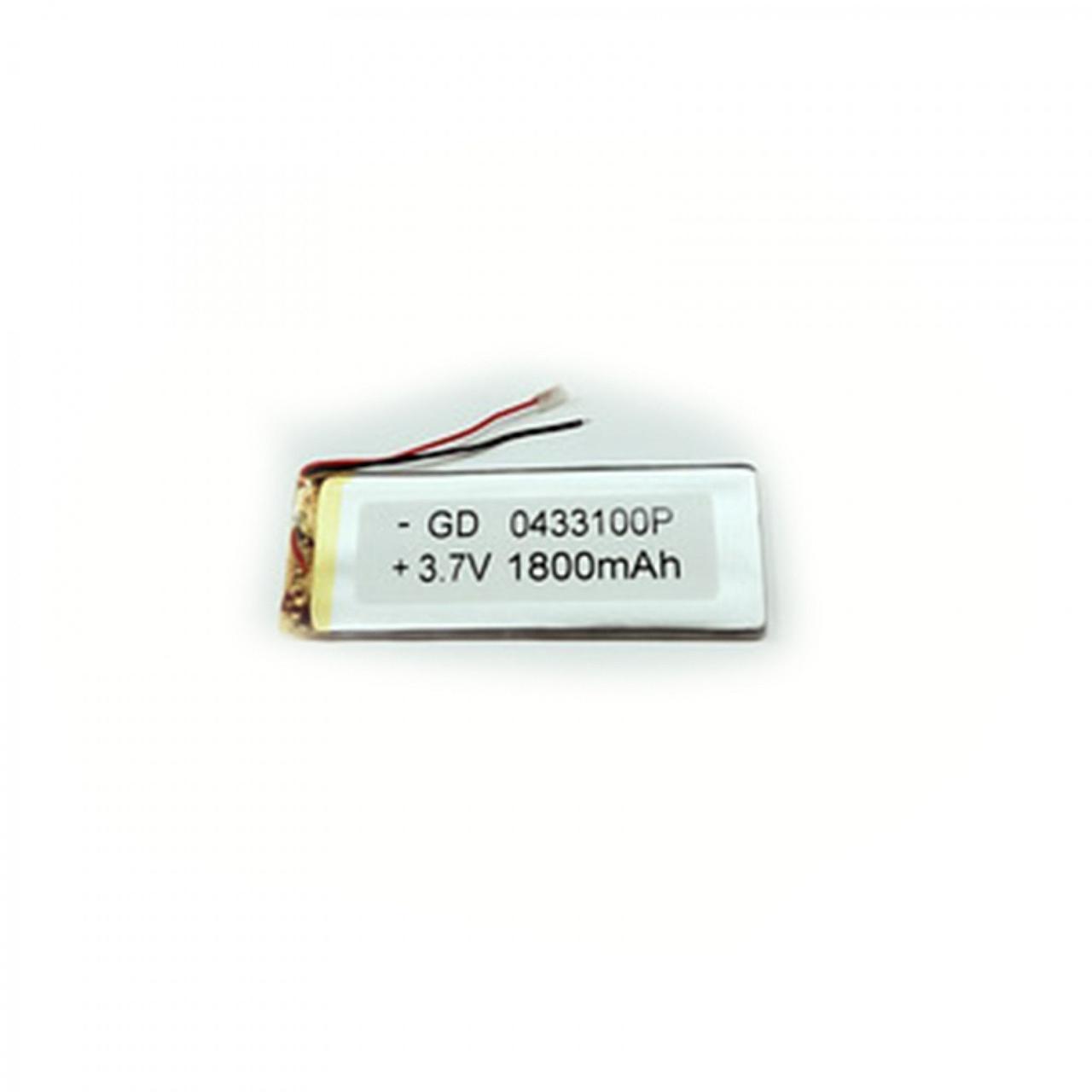 Акумулятор Li-pol 3.7V 1800mAh (4 x 33 x 100 мм.)