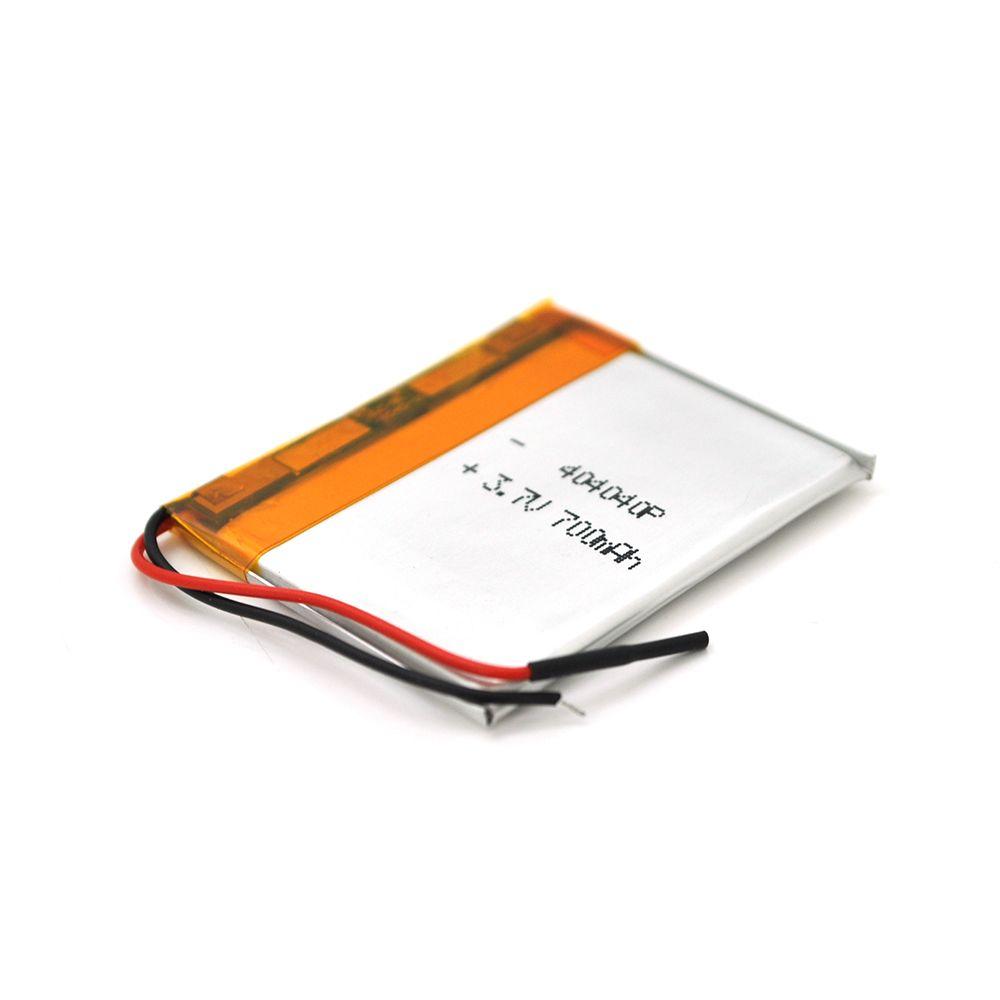 Акумулятор Li-pol 3.7V 700mAh (4 x 40 x 40 мм.), фото 1