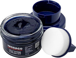 Крем для взуття Tarrago Self Shine Kit Cream 50 мл темно-синій (17)