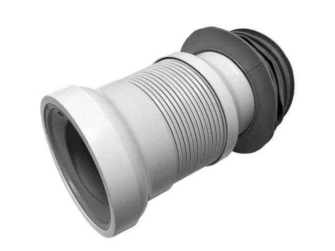 Купить Гофра армированная для унитаза AGU-DELTA 200/300 мм (короткая) с ...