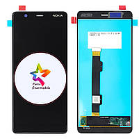Дисплей Nokia 5.1 Dual Sim | TA- 1075 + сенсор черный | модуль
