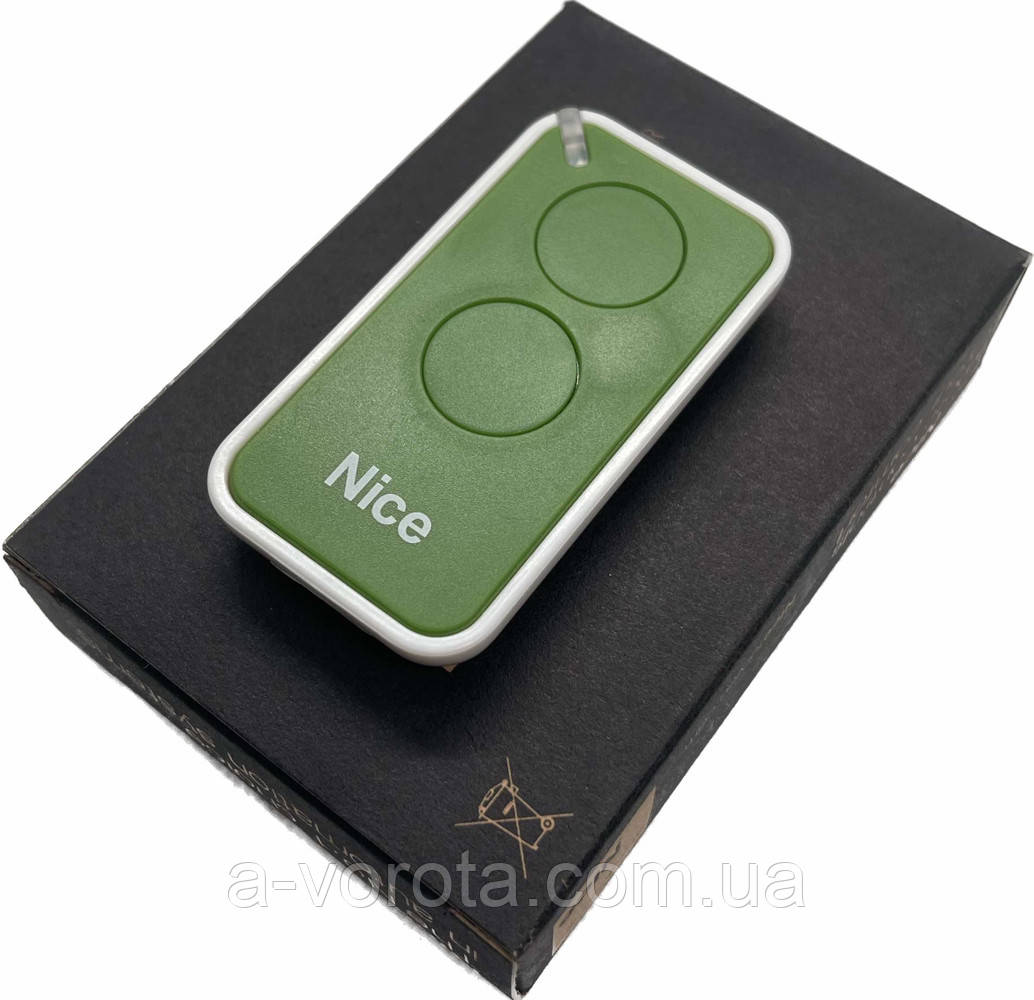 Пульт-брелок Nice era inti2 Green для автоматичних воріт, шлагбауму, ролет 433,92МГц