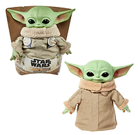 Інтерактивний Малюк Йода Грогу версія 3 зі звуком Star Wars Grogu Squeeze and Blink Plush with Sounds