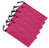 М'який чохол мішечок для окулярів, футляр, сумочка, пурпурово-червоний колір, фото 4