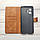 Чохол Сroco для Xiaomi Redmi Note 12 4G книжка з візитівкою Коричневий, фото 3
