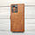 Чохол Сroco для Xiaomi Redmi Note 12 4G книжка з візитівкою Коричневий, фото 4